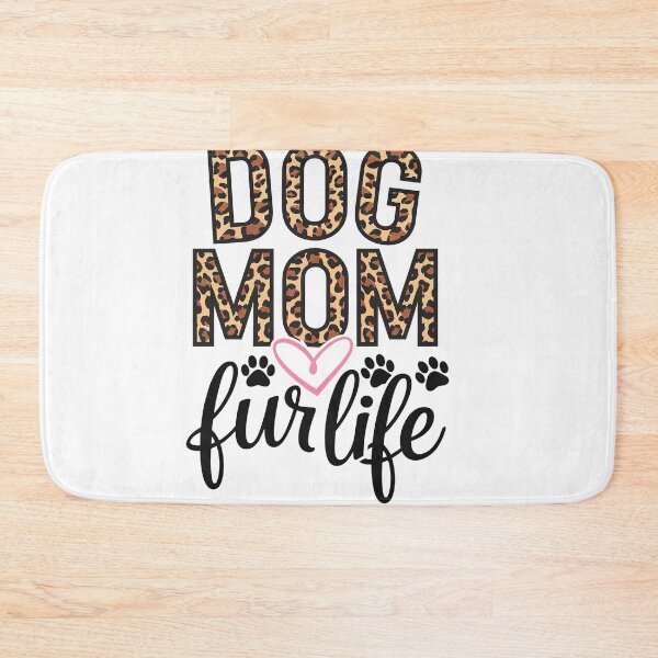 Item preview, Dog Mom Fur Life Mothers day Pet Owner Leopard designed and sold by catsdothingz.