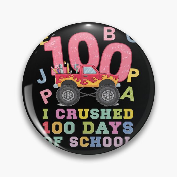 Item preview, I crushed 100 Days Of School For Boys 100 Day designed and sold by MicanCuteStore.