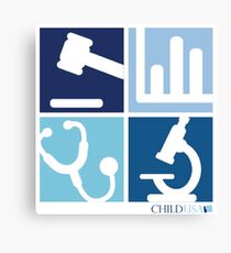 CHILD USA Blocks Canvas Print