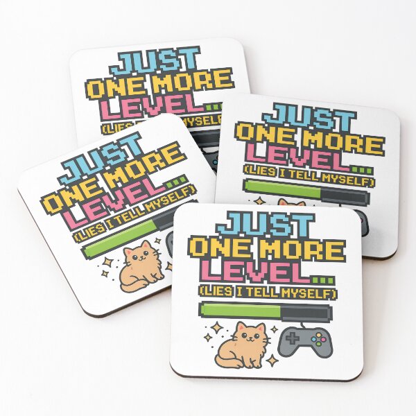 Item preview, Pixel gaming cat with a funny saying designed and sold by worldshopcolor.