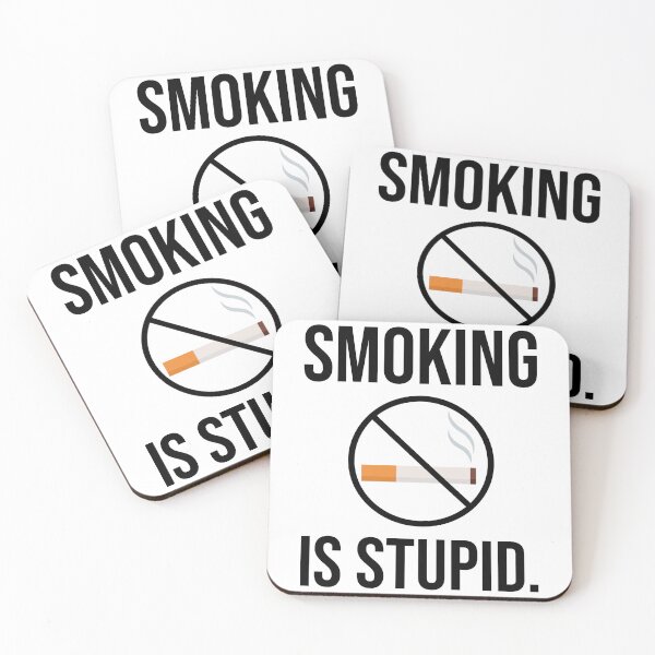 Item preview, Smoking is stupid  designed and sold by Rachel the Artist .