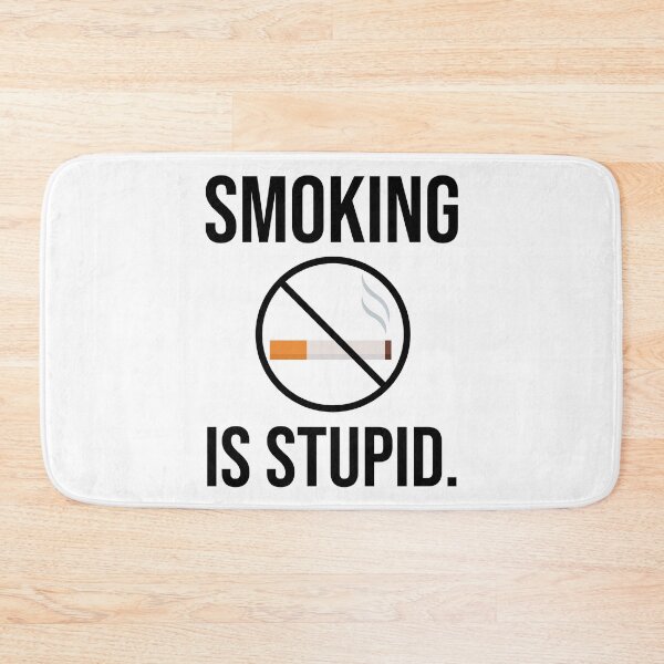 Item preview, Smoking is stupid  designed and sold by Rachel the Artist .