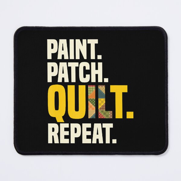 Item preview, Paint Patch Quilt Repeat Quilting Crafts Art designed and sold by TommieJune.