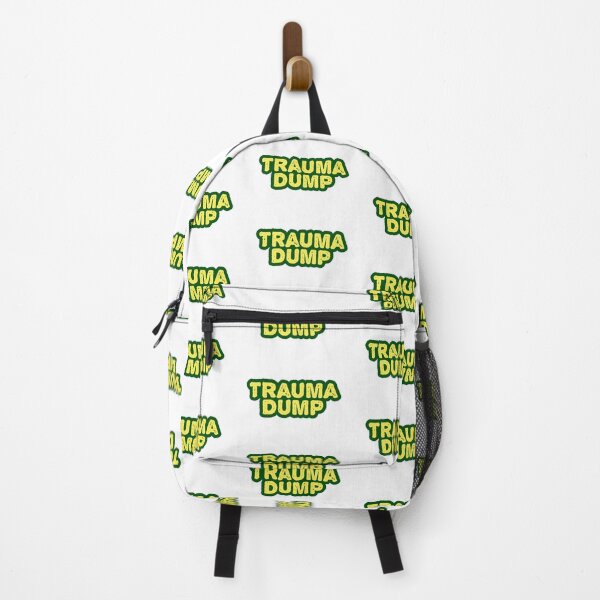 Item preview, Trauma Dump, Green Outline Gritty designed and sold by Memes N Lore .