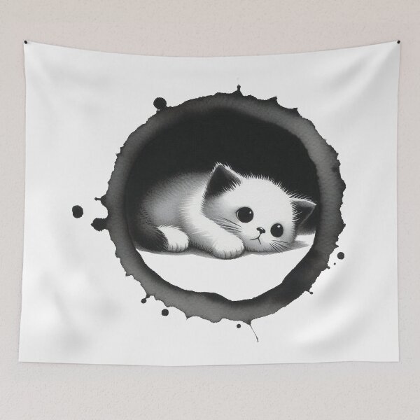 Item preview, Cute kitten designed and sold by Beyondnote-Art.