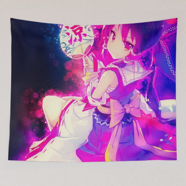Item preview, Reimu Hakurei Mystic Shrine Maiden Touhou Anime Girl designed and sold by thedarvills.