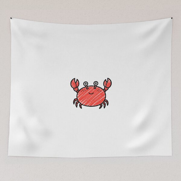Item preview, Happy Crab Funny Marine Life Humor designed and sold by KroghDs.