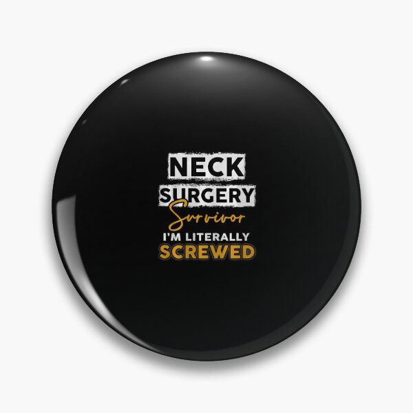 Item preview, Neck Surgery Survive Implant Survivor Recovery designed and sold by bambiai.