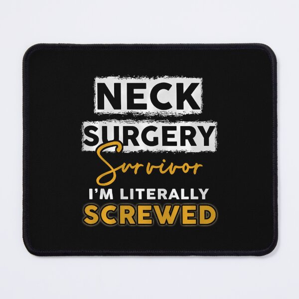 Item preview, Neck Surgery Survive Implant Survivor Recovery designed and sold by bambiai.