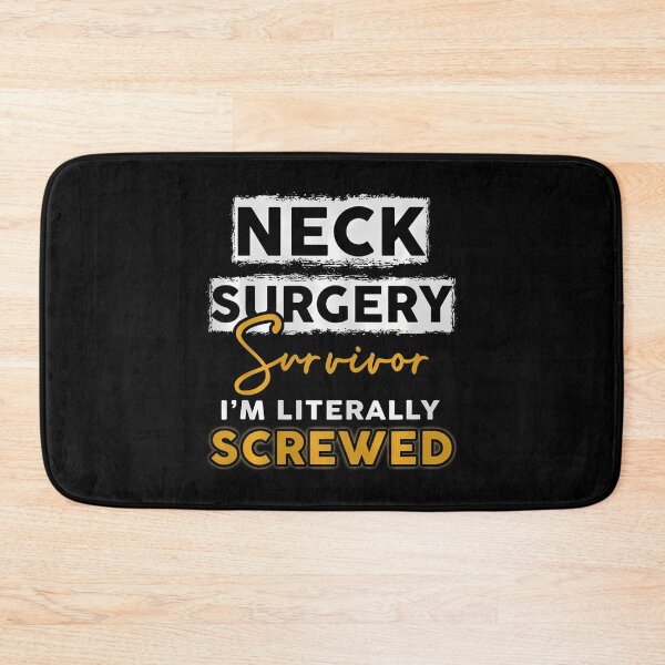 Item preview, Neck Surgery Survive Implant Survivor Recovery designed and sold by bambiai.