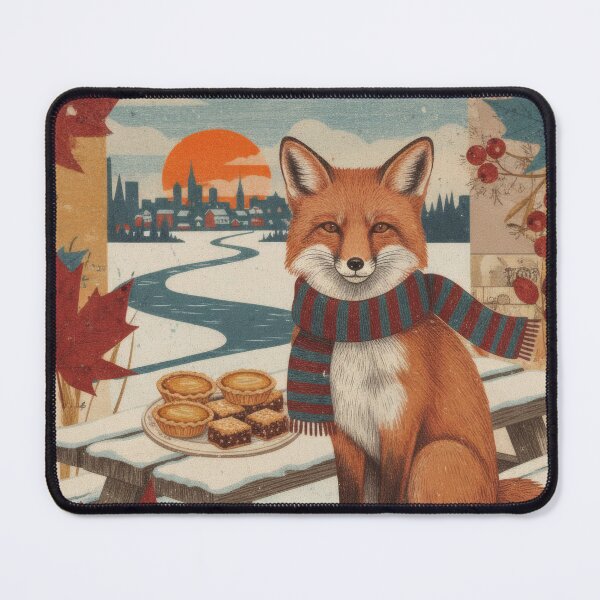 Item preview, Zorro Ruso En Abedules Con Samovar Y Pan designed and sold by CoffeeinBloom.