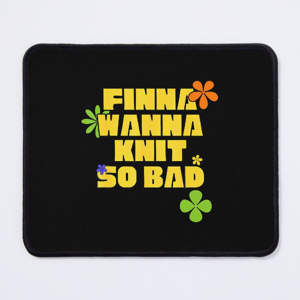 Item preview, Finna Wanna Knit Cozy Knitting Enthusiast Statement designed and sold by bambiai.