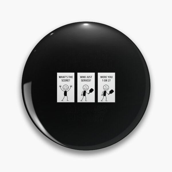 Item preview, Playing Pickleball Improves Memory Pickleball Player designed and sold by HORIZBoutique.