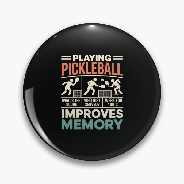 Item preview, Playing Pickleball Improves Memory Pickleball designed and sold by HORIZBoutique.