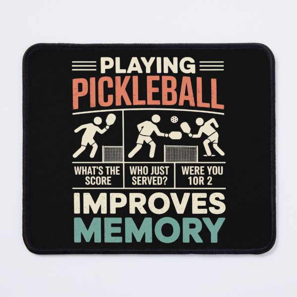 Item preview, Playing Pickleball Improves Memory Pickleball designed and sold by HORIZBoutique.