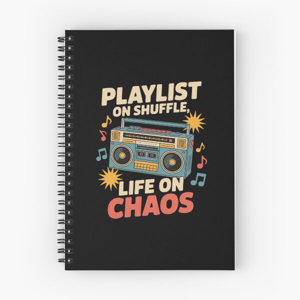 Aperçu de l'œuvre Playlist en mode aléatoire Life sur Chaos Music Mood créée et vendue par HORIZBoutique.