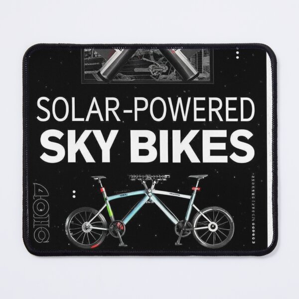 Item preview, Solarpunk Sky Bikes: Solar-Powered Futuristic Urban Transport Design designed and sold by Raw-Ink.