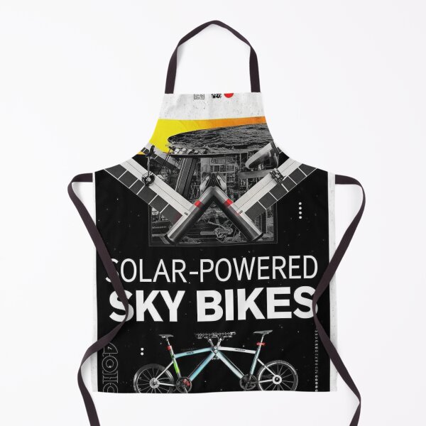 Item preview, Solarpunk Sky Bikes: Solar-Powered Futuristic Urban Transport Design designed and sold by Raw-Ink.