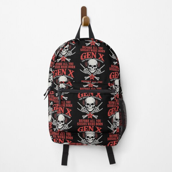 Item preview, X Generation Before All You Sissie Were Born Skull Rock Hand designed and sold by bambiai.