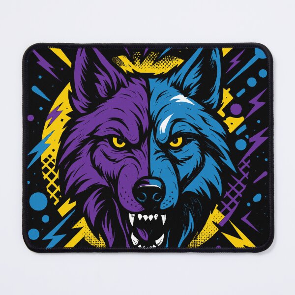 Item preview, Wolf Urban Pop Art Illustration designed and sold by ghan19.