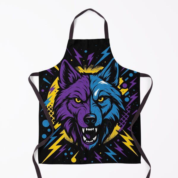 Item preview, Wolf Urban Pop Art Illustration designed and sold by ghan19.