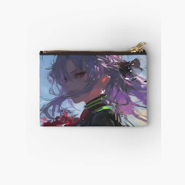 Item preview, Hiiragi Shinoa Seraph of the End Anime Girl Fierce Spirit designed and sold by thedarvills.