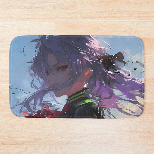 Item preview, Hiiragi Shinoa Seraph of the End Anime Girl Fierce Spirit designed and sold by thedarvills.