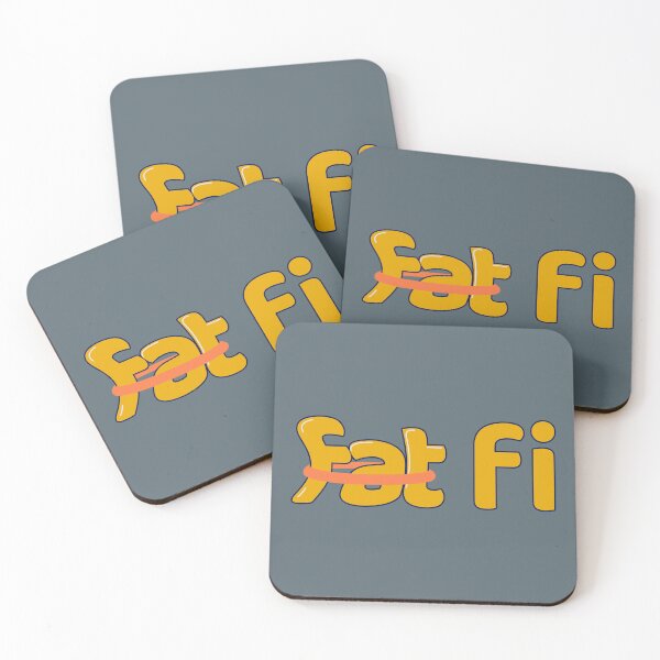 Item preview, FAT FI Floatie - Funny Financial Independence Design - Mustard Yellow designed and sold by glategan.