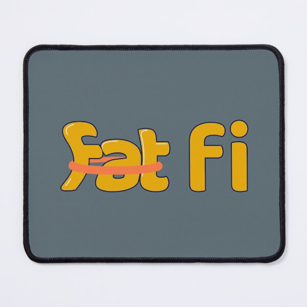 Item preview, FAT FI Floatie - Funny Financial Independence Design - Mustard Yellow designed and sold by glategan.