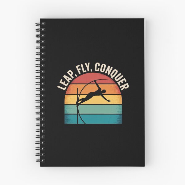 Item preview, Pole Vault Vaulter Jump Leap Fly Conquer designed and sold by FluoroWave.