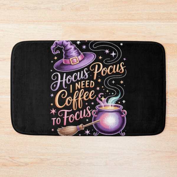 Item preview, Pocus Hocus Coffee Focus Pocus Hocus I Need Coffee to designed and sold by FluoroWave.