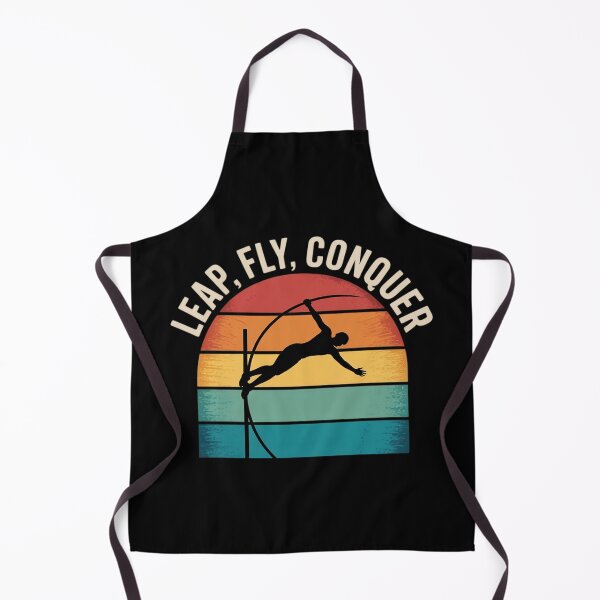 Item preview, Pole Vault Vaulter Jump Leap Fly Conquer designed and sold by FluoroWave.