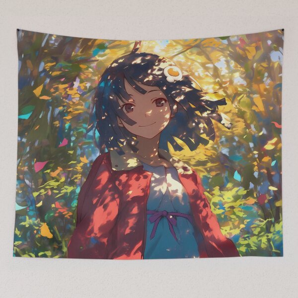 Item preview, Nadeko Sengoku Forest Charm Bakemonogatari Anime designed and sold by thedarvills.