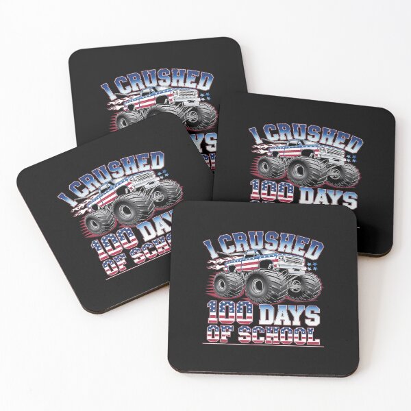 Item preview, I Crushed 100 Days Of School Boys  designed and sold by lilLilaBatArt.