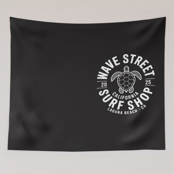 Item preview, Wave Street Surf Shop Hawaiian Honu Turtle Graphic designed and sold by Hofersofer.