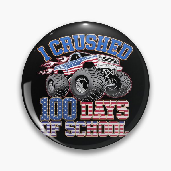 Item preview, I Crushed 100 Days Of School Boys  designed and sold by MicanCuteStore.