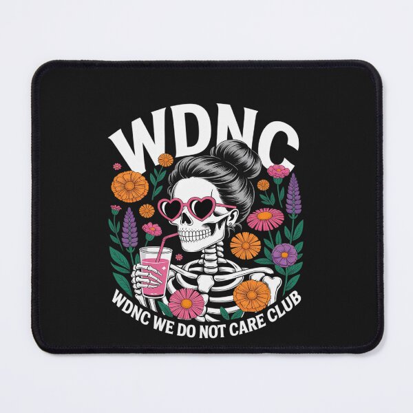 Item preview, WDNC Skeleton Girl We Do Not Care Club designed and sold by Hofersofer.