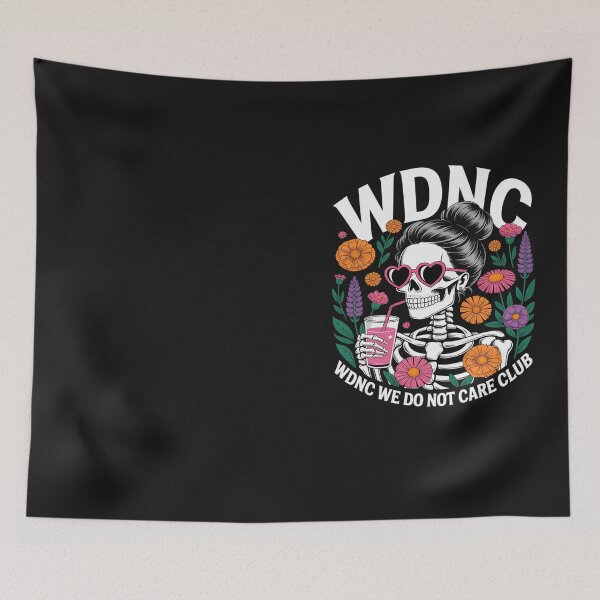 Item preview, WDNC Skeleton Girl We Do Not Care Club designed and sold by Hofersofer.