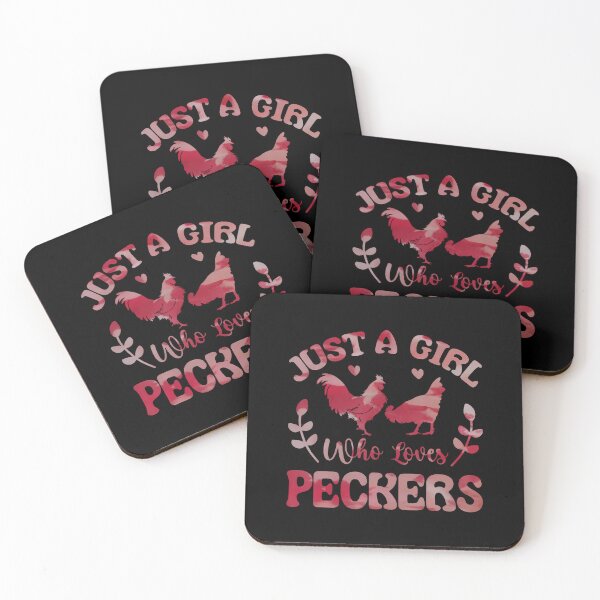 Item preview, Just A Girl Who Loves Peckers For Chicken Fans Tie Dye Lover designed and sold by reeneregen.