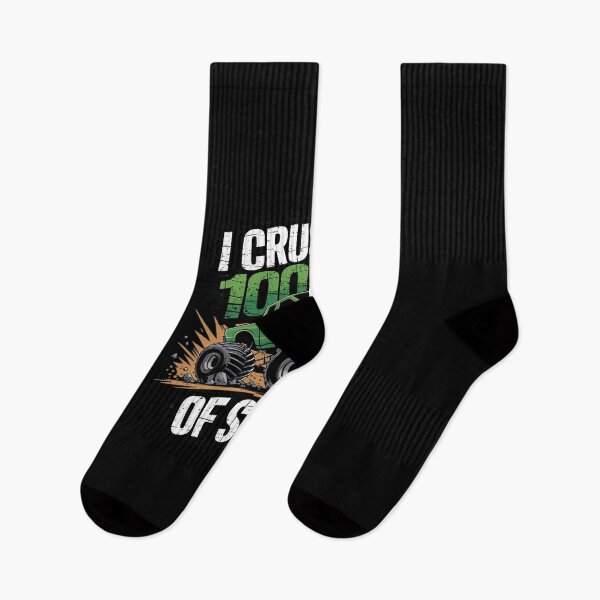 Item preview, I Crushed 100 Days Of School Boys Kids  designed and sold by MicanCuteStore.