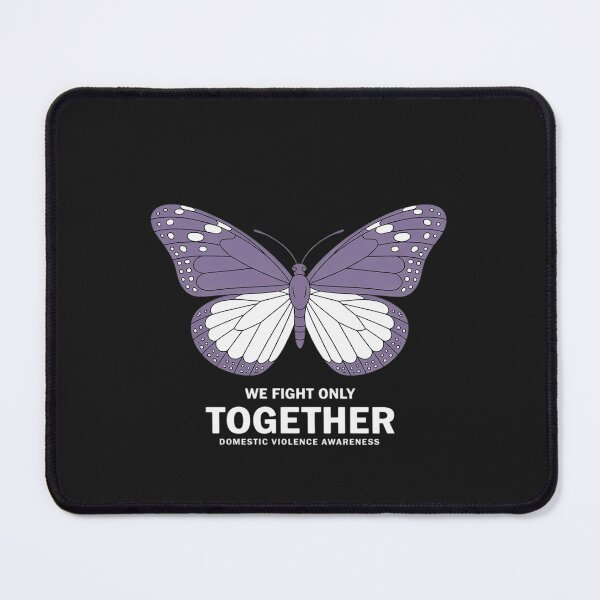 Item preview, We Fight Together Butterfly Domestic Violence Awareness designed and sold by Hofersofer.