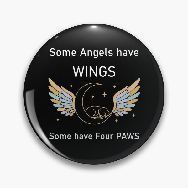 Item preview, some angels have wings some have four paws designed and sold by Kestovi.