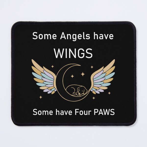 Item preview, some angels have wings some have four paws designed and sold by Kestovi.