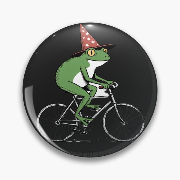 Item preview, Whimsical Frog Wizard Off to Commit Tom Foolery Frog designed and sold by Hofersofer.