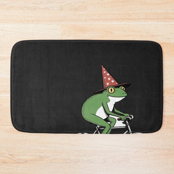 Item preview, Whimsical Frog Wizard Off to Commit Tom Foolery Frog designed and sold by Hofersofer.