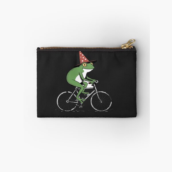 Item preview, Whimsical Frog Wizard Off to Commit Tom Foolery Frog designed and sold by Hofersofer.
