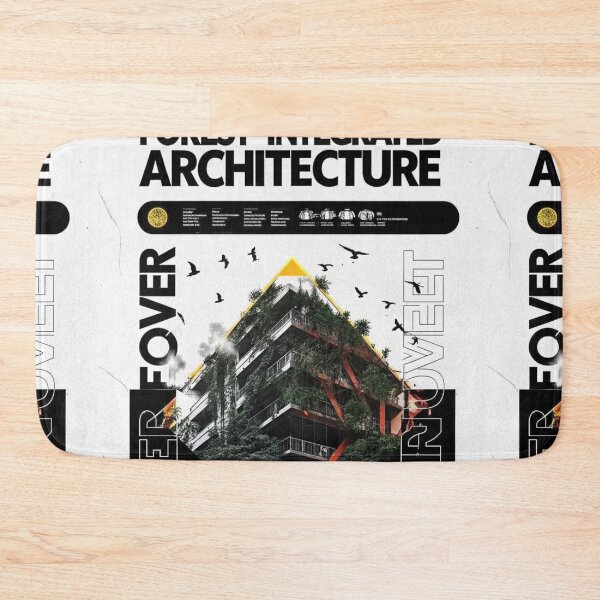 Item preview, Solarpunk Forest-Integrated Architecture Urban Green Building Design designed and sold by Raw-Ink.
