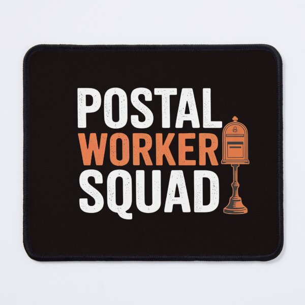 Item preview, Postal Worker Squad Mail Carrier Mailman designed and sold by Voidbinder.