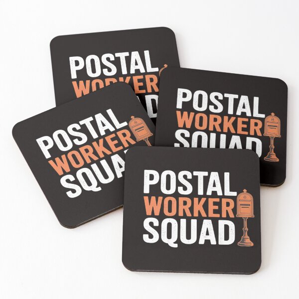 Item preview, Postal Worker Squad Mail Carrier Mailman designed and sold by Voidbinder.