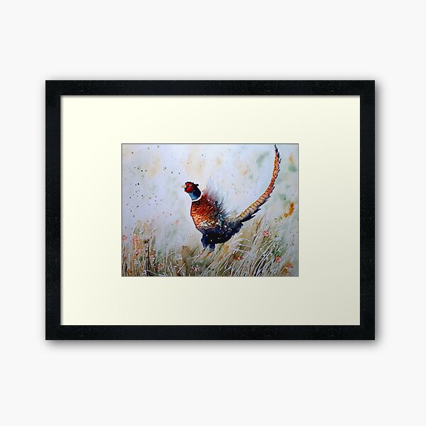 Item preview, Pheasant watercolor designed and sold by Marko Ivancevic.